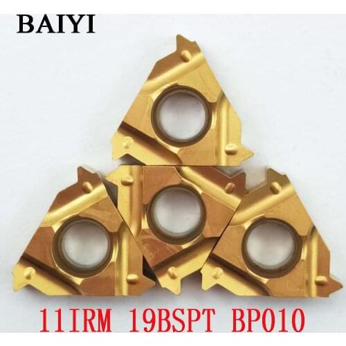 10pcs 11IRM 19BSPT BP010 threading insert carbide insert cutting turning tools cnc