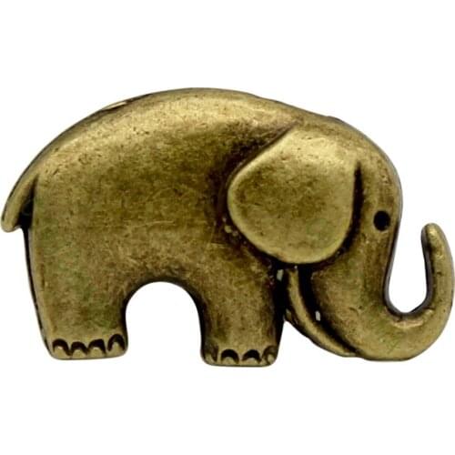 40pcs-Antique Bronze Elephant Charms Pendant, Jewelry Accessories 25x16mm