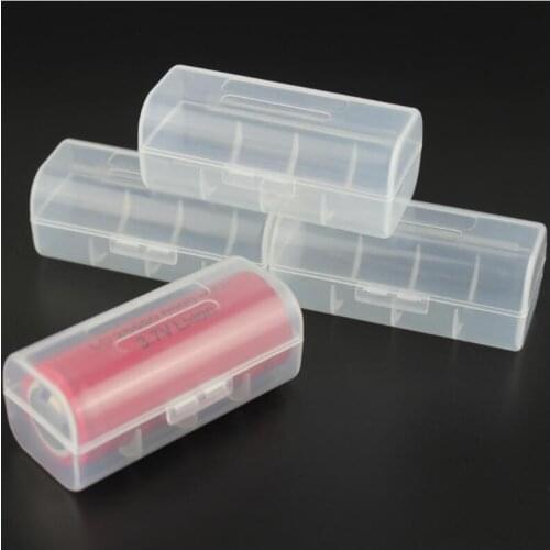 600pcs/lot MasterFire Hard Plastic 1*26650 Battery Holder Storage Box Full Case Cover 26650 Batteries Container