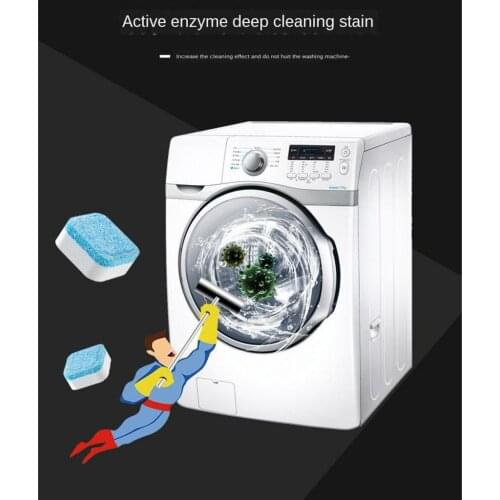 Automatic Washing Machine Cleaner Washer Machine Tablet Detergent Multifunctional Effervescent Toilet Detergent Tab Washer Pill