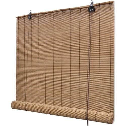 Bamboo roller blinds window roller blinds blackout roller blinds printed curtain shutter curtain vintage