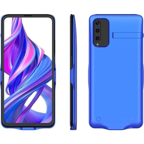 Battery Charger Case For Huawei Honor 9X Pro Backup Power Bank Case For Honor 9X Pro shockproof USB Protective Stand Back Cover