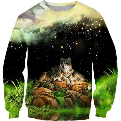 Kids Cool Wolf Hoodies For Boys Childrens Sweatshirt Teen Baby Hoodie Children 3d Print Clothes Toddler Child Pullover Clothing