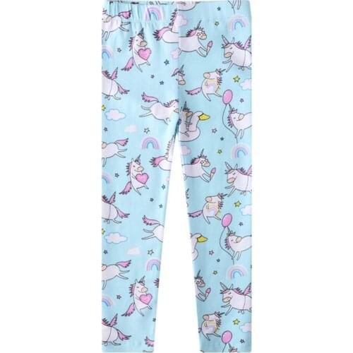 BAMBINO 2021 New Year Animal Print Leggings for Girls Fashionable Kids Leggings Childrens Wear Pants for Baby Skinny Clothes