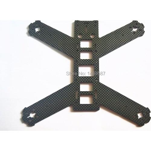 DIY pure carbon fiber Fitting Center plate The plate apical plate for qav210 Style quacopter