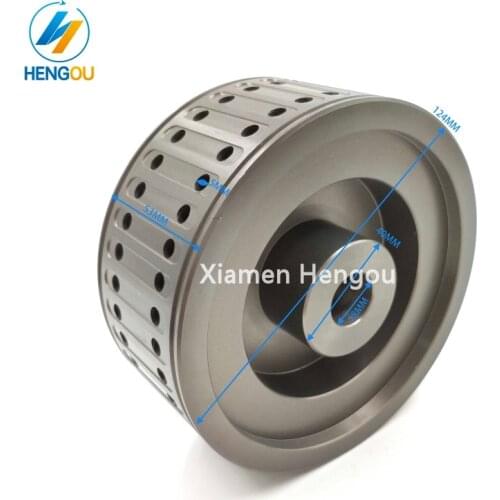 1 Piece Free Shipping Stahl Folding Machine Suction Wheel ZD.235-568-01-00 Stahl Folding Machine Parts ZD.233-028-0100