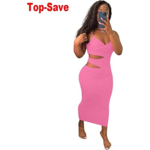 Cotton Women Dress Bodycon Sexy Sleeveless Elegant Party Backless Streetwear 2020 Spring Summer Clothes Club Spaghetti Strap