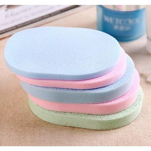 Makeup Tools Accessories Cosmetic Puff Natural Seaweed Cleansing flutter wash face Thickness Wet Dry All Compatible Sponge