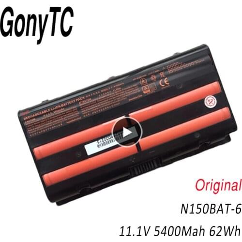 N150BAT-6 Genuine Laptop Battery For NP7155 Z6-I78172S1 NP7170 Z6-SL7 D1 XMG A505 Z6 S2 XMG A726 Z6-I78154R2