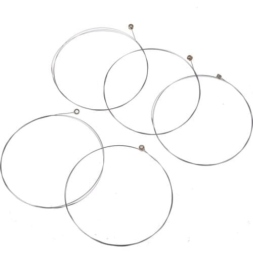 5Pcs Guitar 1 strings Acoustic Acoustic Guitar Strings Metal guitar strings Personal music accessories