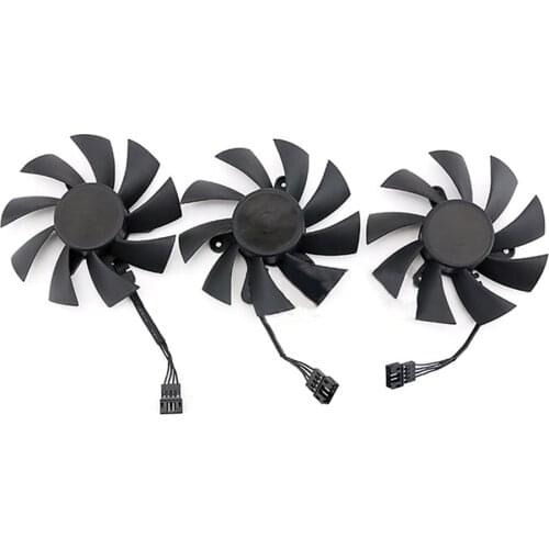 Replacement for RX6900XT RX6800XT RX6800 PLA09215S12H Graphics Card Cooling Fan Video Card Cooler