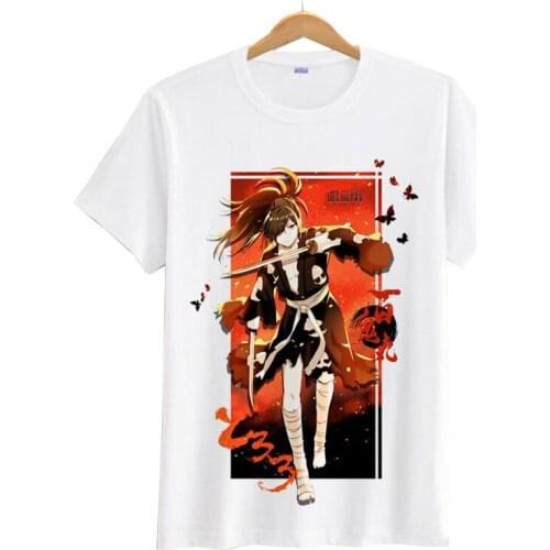 Dororo Hyakki Maru Women T Shirt Harajuku Gilrs Streetwear Summer Modal Tee Shirt Plus Size Tops Short Sleeve Couple Clothes