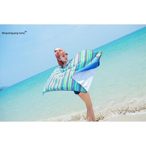 1PC Brand Beach towel Microfiber Travel Fabric Quick Drying outdoors Sports Swimming Camping Bath Yoga Mat Blanket Gym OU 052
