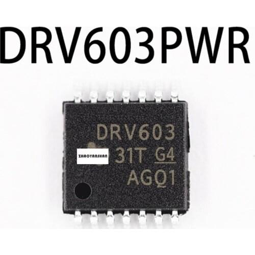 100pcs X DRV603PWR TSSOP14 DRV603 new Free Shipping