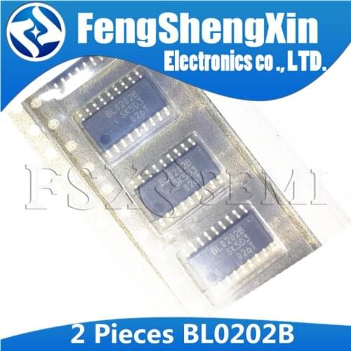 2pcs BL0202B SOP18 BL0202 SOP-18 BL0202B-TL SOP High Efficiency For LED Backlight 2ch LED Driver IC