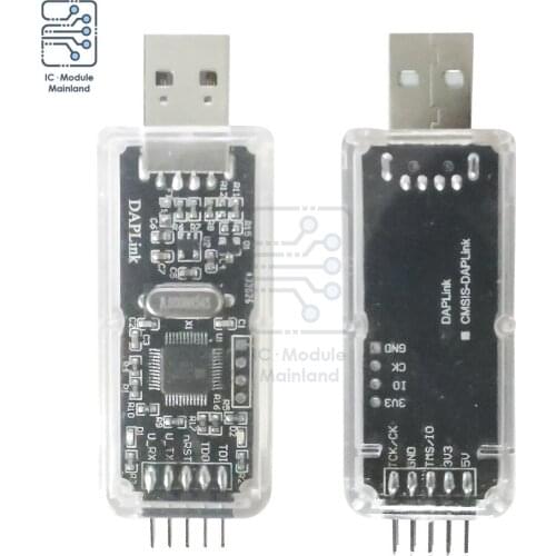 5V/3.3V CMSIS DAP/DAPLink Simulator STM32 Debugger Downloader Supported U Disk Upgradeable Firmware Emulator