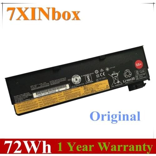 7XINbox 11.22V 6.34AH 72Wh 45N1136 Laptop Battery For Lenovo ThinkPad X270 X260 X250 X240 T450 T470P T450S T440 T440S L450 L470