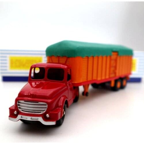 Atlas Dinky toys 36B Tracteur Willeme ET Semi Remorque Bachee Truck Diecast Models Auto Car Gift Collection