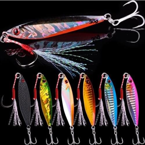 Lead VIB Fishing Jigs 14g 21g 30g Light Sea Lures Metal Jig Spoon Winter Fishing Good For Fishing Jigging Lure Hard Ice Bait