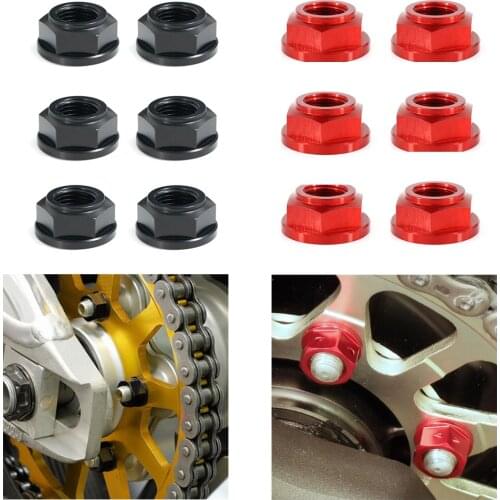 M12*1.25 Rear Sprocket Nut For Honda CBR600 NC700 RS125R VF1000 VFR750 VT600 VT750 VTR1000 Firestorm XL1000V XRV750 Africa Twin