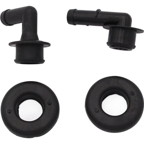4Pcs Set PCV CCV Vent Valve Elbows Grommets Kit For Jeep Grand Cherokee 2000-2004 4.0L Car Accessories 53013360AA Vent Valve Kit