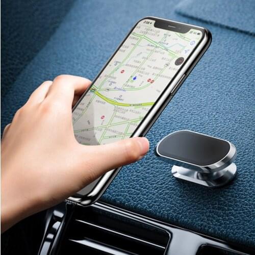 360 Magnetic Car Phone Holder Stand In Car for IPhone 12 11 XR X Pro Huawei Car Phone Holder Dashboard Magnet Phone Stand