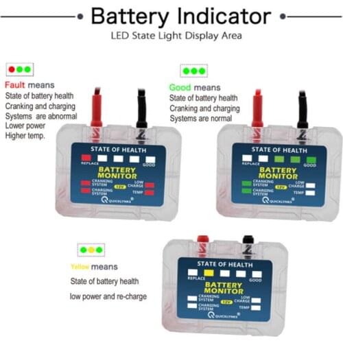 New Battery Monitor BM5 do Monitor status of charge and voltage For Car