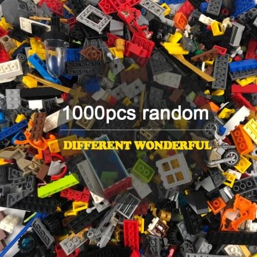 1000PCS DIY Building Blocks Sets City Creative Figures Blocks Compatible City Bricks Educational Assemble Toys for Children