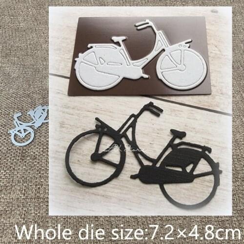 New Design Craft Metal stencil mold Cutting Die bicycle decoration scrapbook die cuts Album Paper Card Craft Embossing