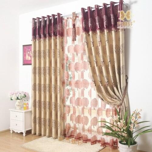 New unique upscale restaurant bar flocking thick suede color shade cloth