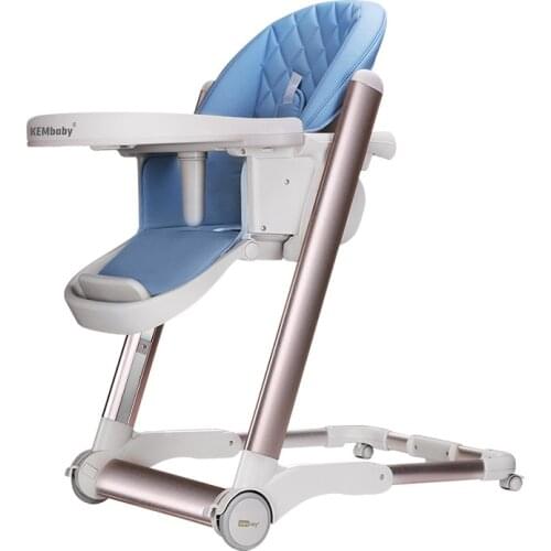 Newborn Baby Dining Chair Furniture Foldable Baby Highchair Baby Booster Seats Dining Seat Plastic Folding Chair for Kids