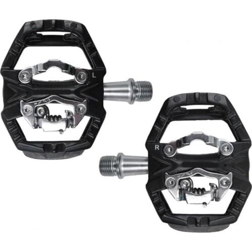 2Pcs/set MTB pedals Dual Platform Self-locking Mountain Bike Pedals Compatible with SPD Bike Accessories ZP-109S mtb Bike Pedals
