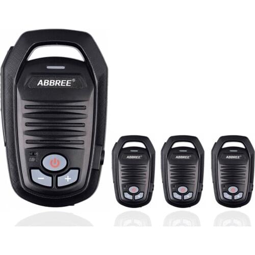 4Pcs Abbree AR-639 Mini FRS Walkie Talkie portable free license VOX kid two Way Radio Transceiver Gift Ham Comunicador