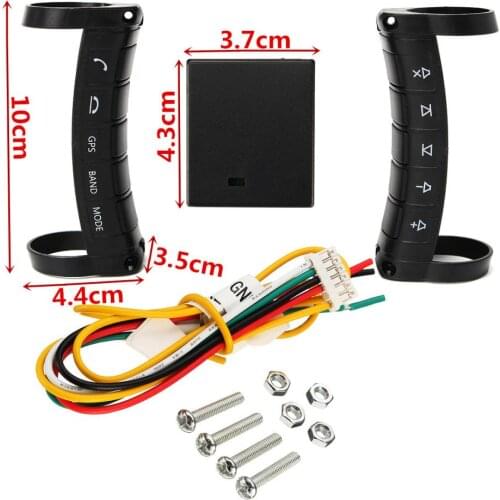 Brand New Durable Wireless Car Steering Wheel Button Remote Control DVD