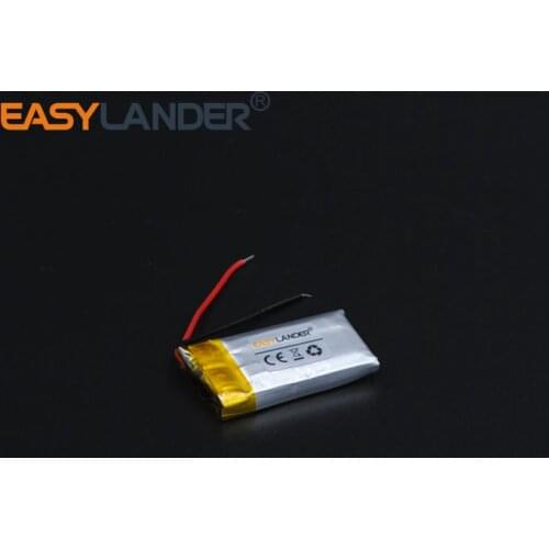 3.7V 125mAh Rechargeable li Polymer Li-ion Battery For bluetooth headset mp3 /mp5 mouse Bracelet Wrist Watch 401225