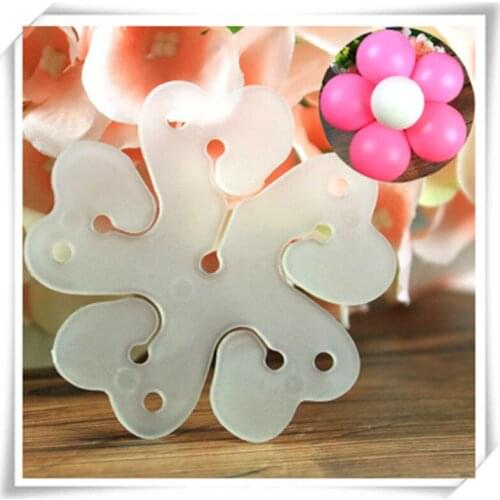 5pcs 11 In 1 Balloon Modelling Seal Clip Balloon Sticks Double Flower Tie Latex Balloon Sealing Clips Wedding Party Decoration.L