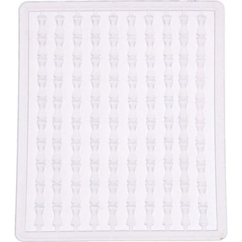 500 Clear Hair Rig Fishing Boilie Stops Dumbell Bait Rig Carp Stops