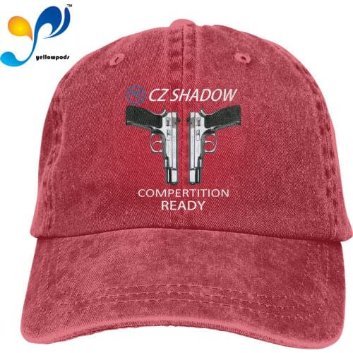 Print 3D CZ 75 Shadow 2 Logo Outdoor Leisure Baseball Caps Adjustable Hip Hop hat
