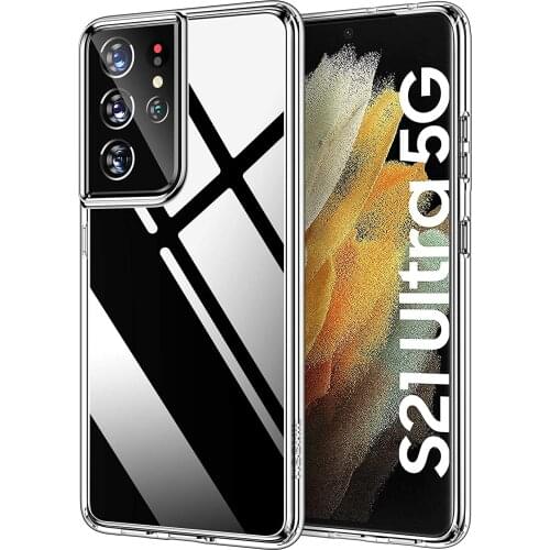 For Samsung Galaxy S21 S21 Plus S21 Ultra Ultra Thin Clear Soft TPU Shockproof Case For Samsung Galaxy S20 Fan Edition