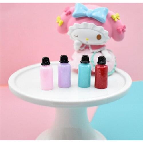Julie Wang 20PCS Mini Resin Thermos Cup Charms Random Color Artificial Vacuum Cup Pendants Jewelry Bracelet Accessory Home Decor