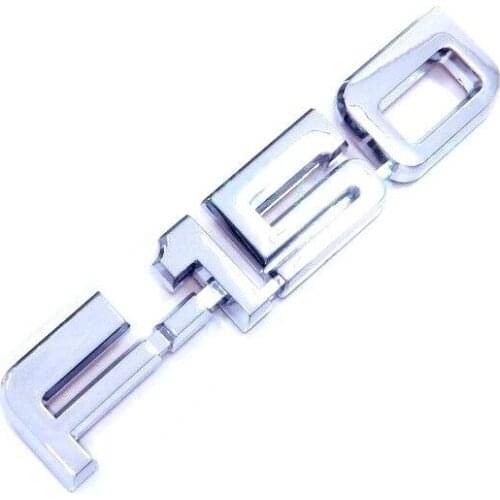 ABS Plastic F150 F-150 Emblem For XLT LARIAT Custom Chrome Sticker Vehicle Badge Sticker Embleme Emblema