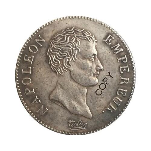 France napoleon I 1806 A 2 Francs coins copy
