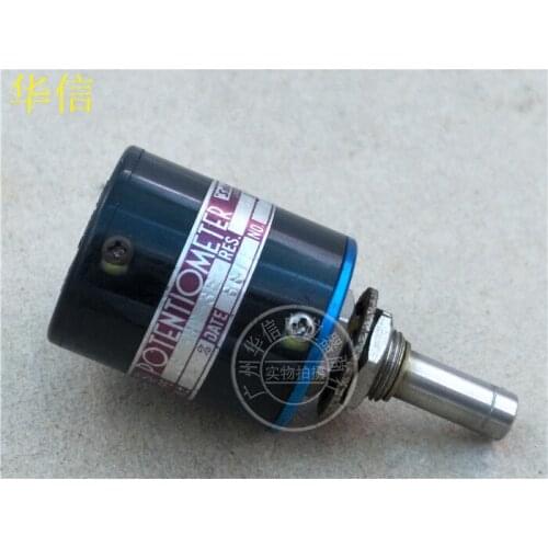 Used Japan Sakae Precision Variable Resistor S25HP-3E 2K 3 turns Potentiometer switch