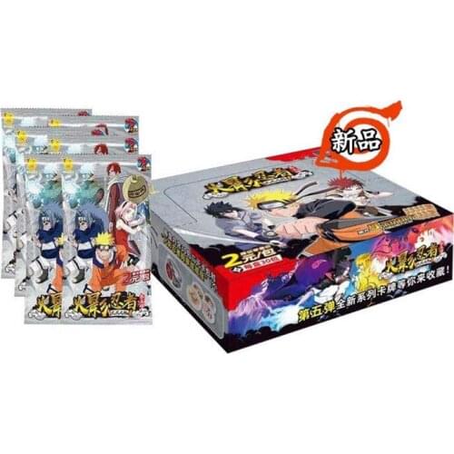 Narutoes Cards Letters Paper Card Letters One Games Children Anime Peripheral Character Collection Kids Gift Playing Card Toy