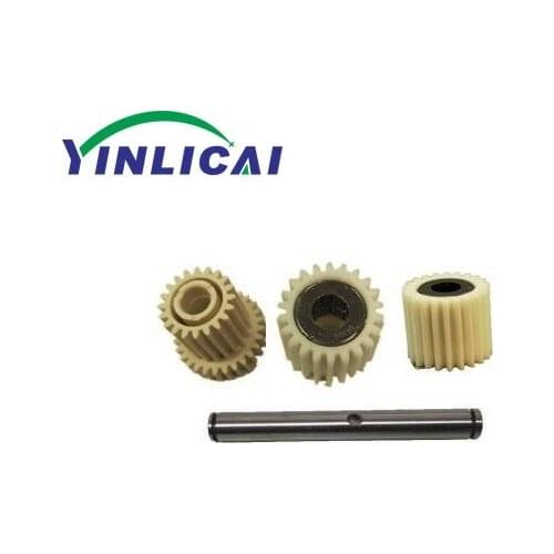 1Set New Fuser Drive Gear Kit 20/28T A03U808600 22T A03U725800 SHAFT For Konica Minolta Bizhub PRO C5500 C5501 C6500 C6501
