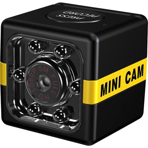 Mini Security Camera Small 1080P Cam with Night Vision and Motion Detection for Video Redording Indoor Nanny