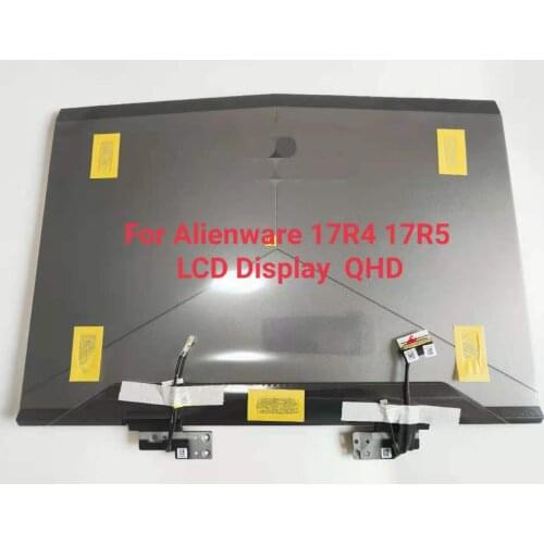 Original For Dell Alienware17R4 17R5 LCD Display Upgrade TOBII 17.3'' QHD 120HZ 72% color Complete Assembly Hinge 02DT87 P31E