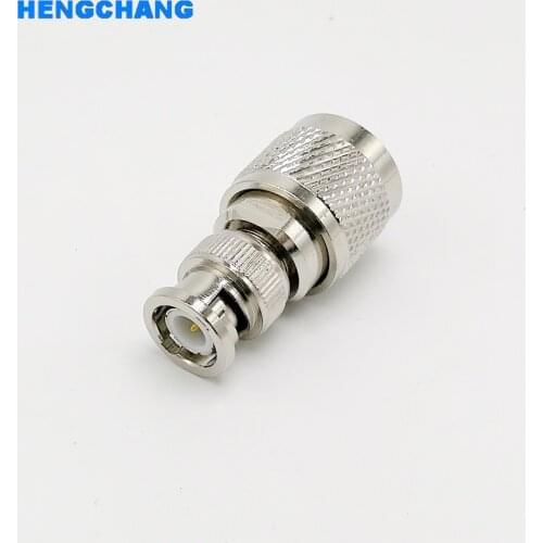 BNC to N type adapter BNC male plug swtich N type male RF coaxial connector N to BNC convertor 1pcs