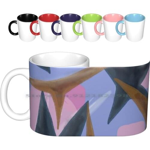 Objects , Lite Blue Ceramic Mugs Coffee Cups Milk Tea Mug Objects Stilllife Gratogratto Nature Star Blue Pink Brown Branding