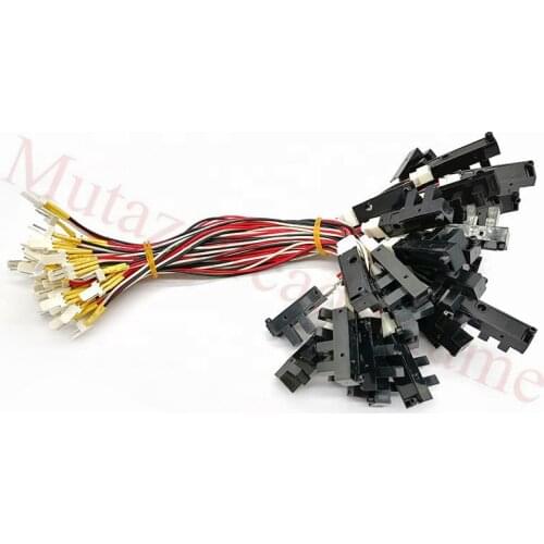 10PCS/24V coin hopper counting sensors 3pin Connector for 6hole or 8 holes Slot game machine Coin hopper accessories